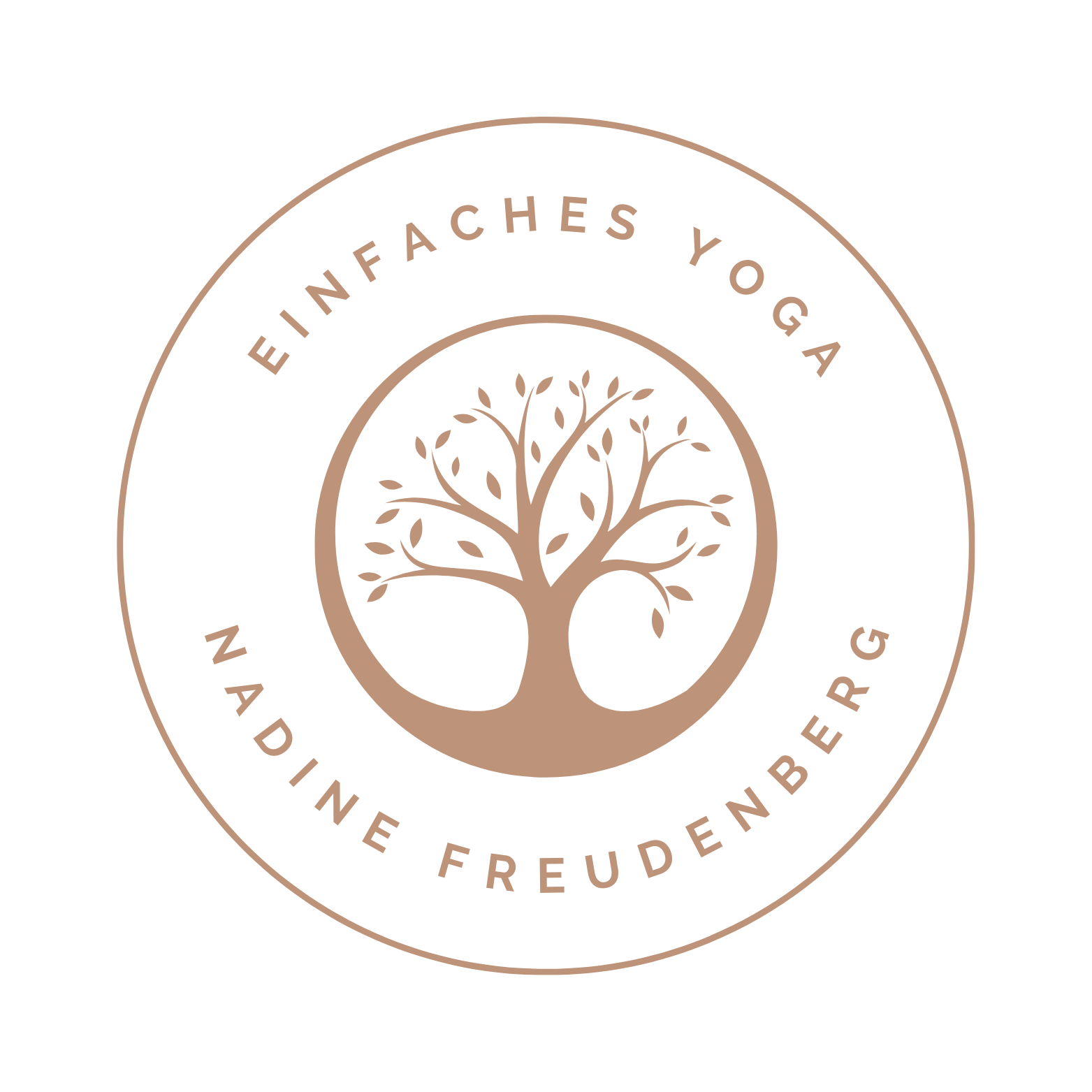 Einfaches Yoga Logo